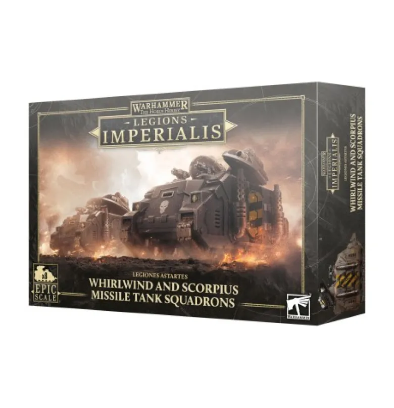 Legions Imperialis: Whirlwind and Skorpius Missile Tank Squadron