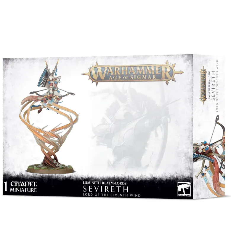 Lumineth Realm-Lords: Sevireth, Lord of The Seventh Wind