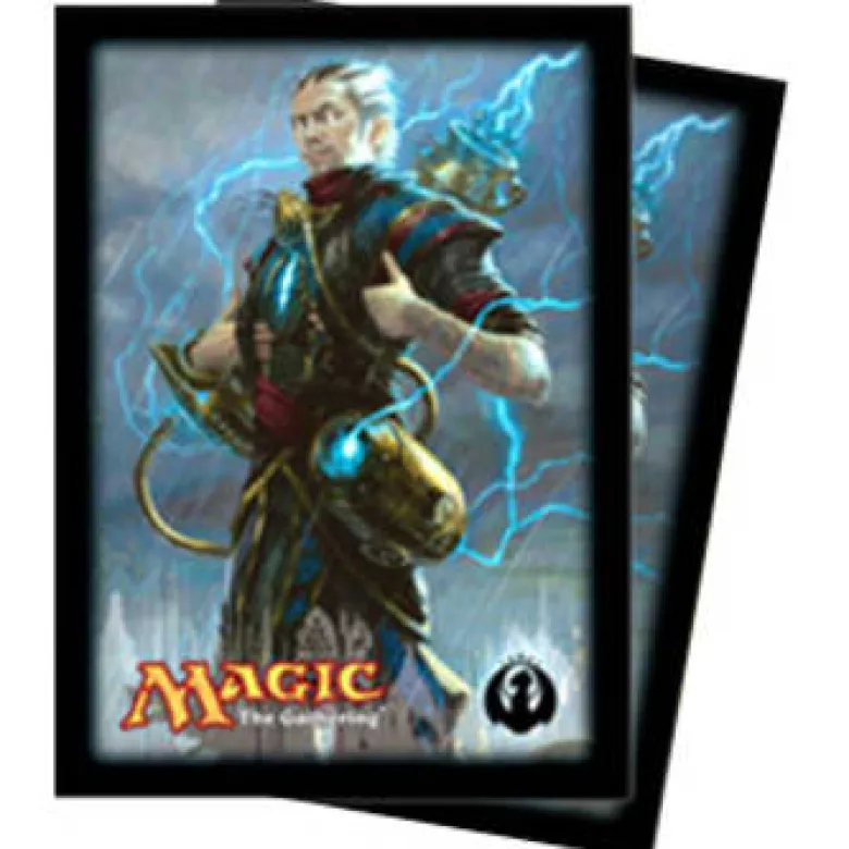 Magic - 80 Sleeves - Dragon's Maze - Vertical Deck Protector - Izzet