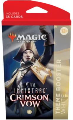 Magic The Gathering: Innistrad: Crimson Vow Theme Booster White