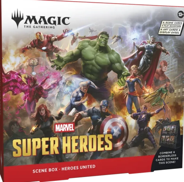 Magic the Gathering: Marvel Super Heroes - Scene Box - Heroes United