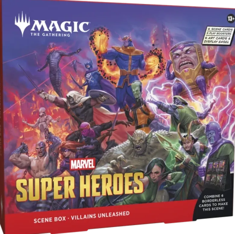 Magic the Gathering: Marvel Super Heroes - Scene Box - Villains Unleashed