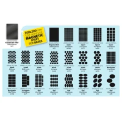 Magnetic Sheet for Bases 300x200mm