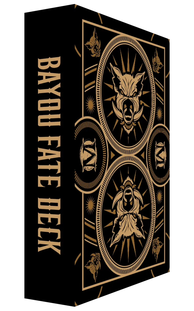 Malifaux: Bayou Fate Deck