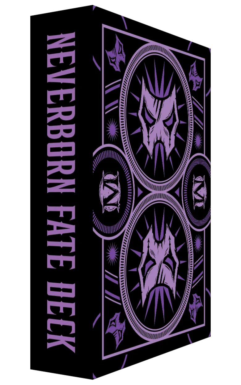 Malifaux: Neverborn Fate Deck