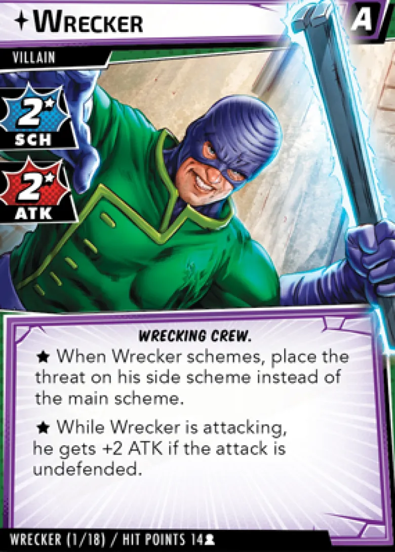 Marvel Champions: The Wrecking Crew Scenario Pack