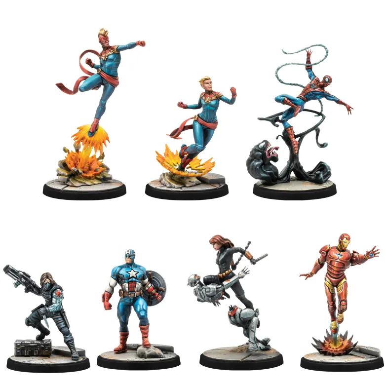 Marvel: Crisis Protocol - Earth's Mightiest Core Set