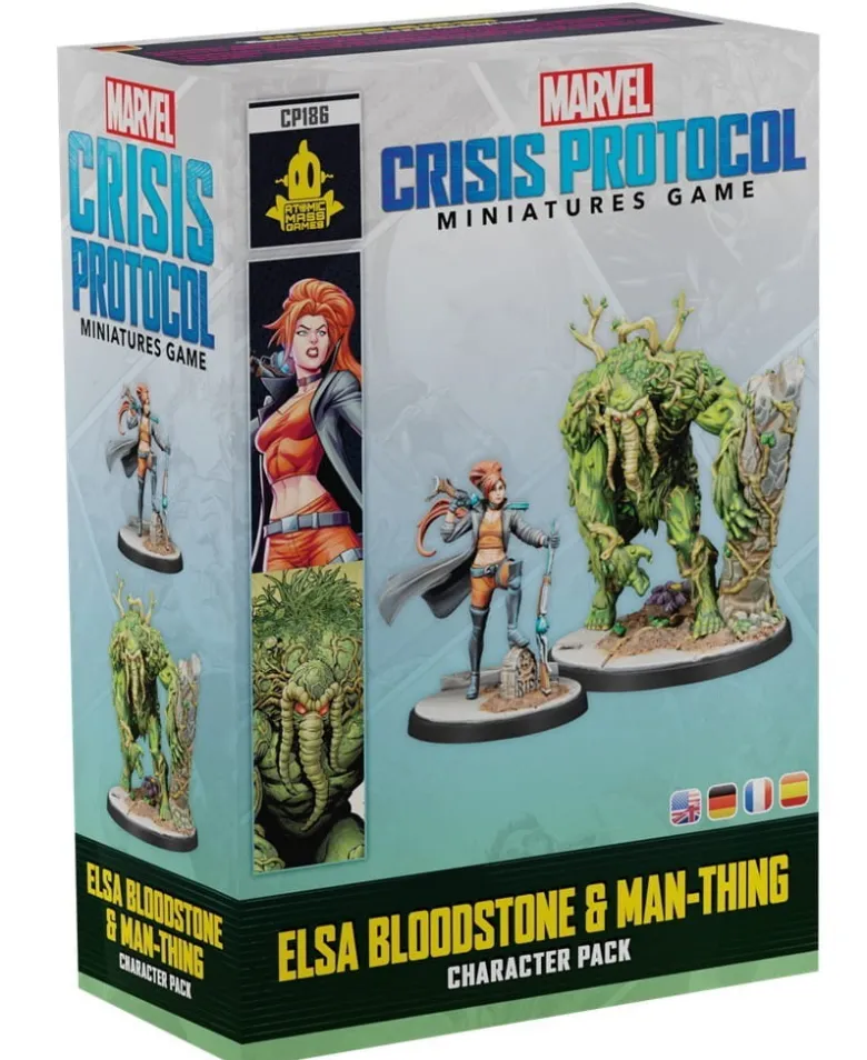 Marvel: Crisis Protocol - Elsa Bloodstone & Man-Thin Character Pack