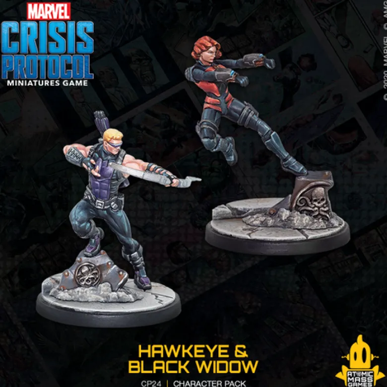 Marvel: Crisis Protocol - Hawkeye & Black Widow, Agent of S.H.I.E.L.D.
