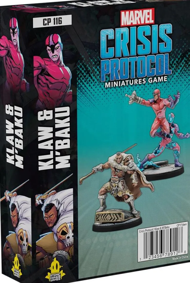 Marvel: Crisis Protocol - Klaw and M’Baku