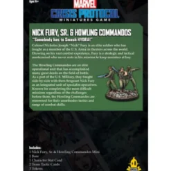 Marvel: Crisis Protocol - Nick Fury, Sr. & the Howling Commandos