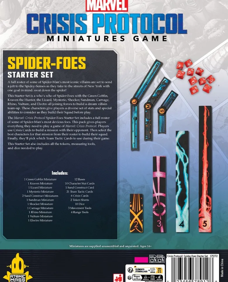 Marvel: Crisis Protocol - Spider-Foes Starter Set