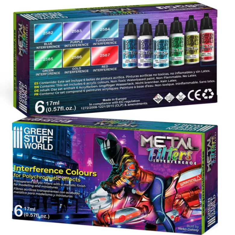 Metal Filters Interference Colours Set