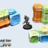 Micro Art Studio: T00086 - Infinity Cargo Crates (5)