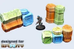 Micro Art Studio: T00086 - Infinity Cargo Crates (5)