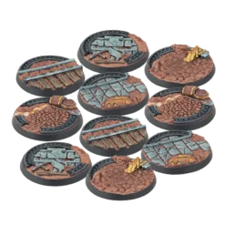 30mm Mounthaven Warcrow Scenery Bases, Alpha Series