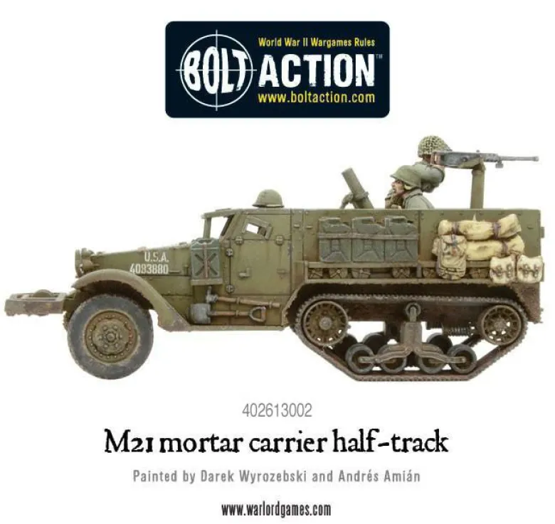 M21 Mortar Carrier Half-track