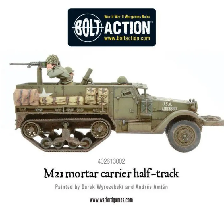 M21 Mortar Carrier Half-track