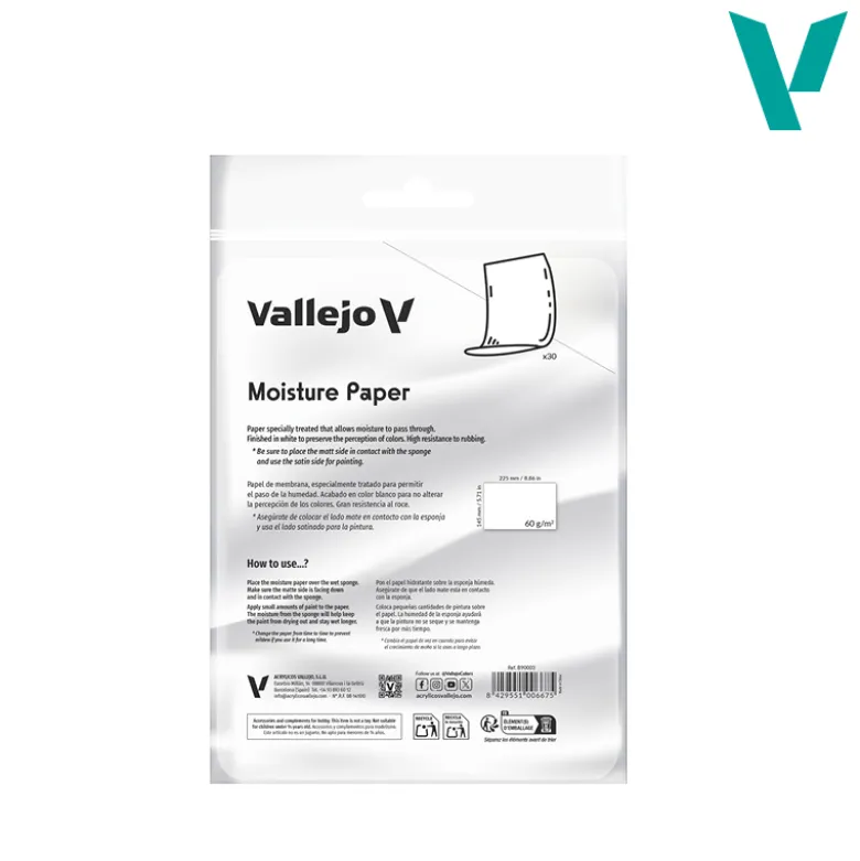 Moisture Paper (Papier do Mokrej Palety)