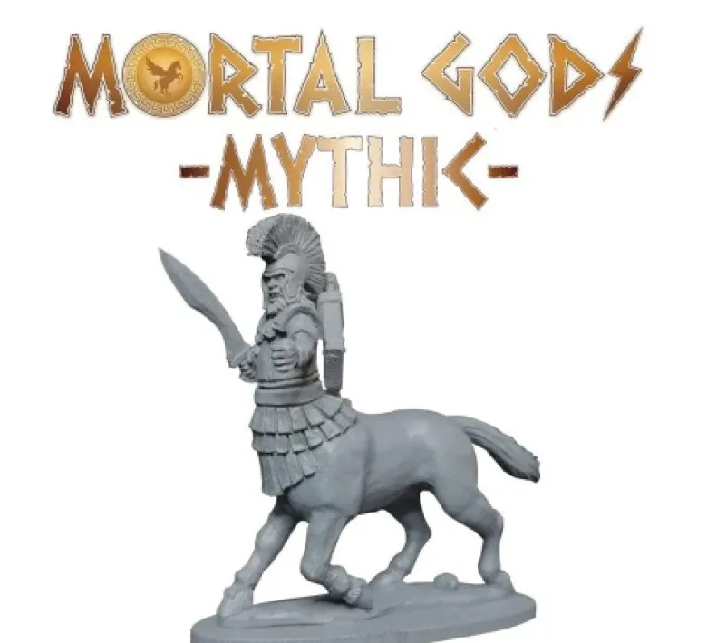 Mortal Gods: Centaur Leader with Sword & Shield