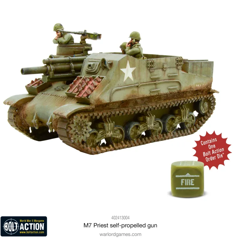 M7 Priest Self-Propelled Gun
