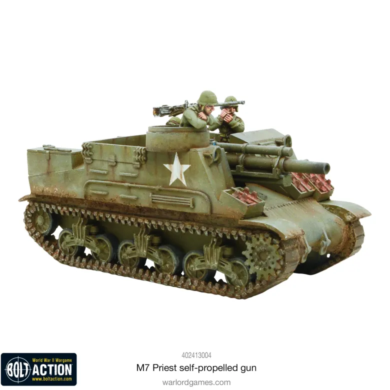 M7 Priest Self-Propelled Gun