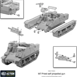 M7 Priest Self-Propelled Gun
