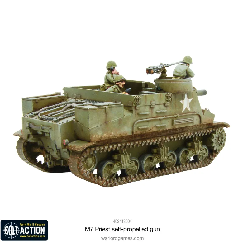 M7 Priest Self-Propelled Gun