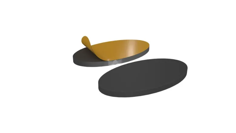 Naklejki magnetyczne do podstawek owalnych 60 mm x 35 mm z wklęsłym spodem (5)