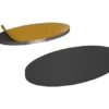 Naklejki magnetyczne do podstawek owalnych 75 mm x 42 mm z wklęsłym spodem (5)