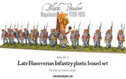 Napoleonic Hanoverian Line Infantry Regiment Plastic Boxed Set