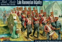 Napoleonic Hanoverian Line Infantry Regiment Plastic Boxed Set