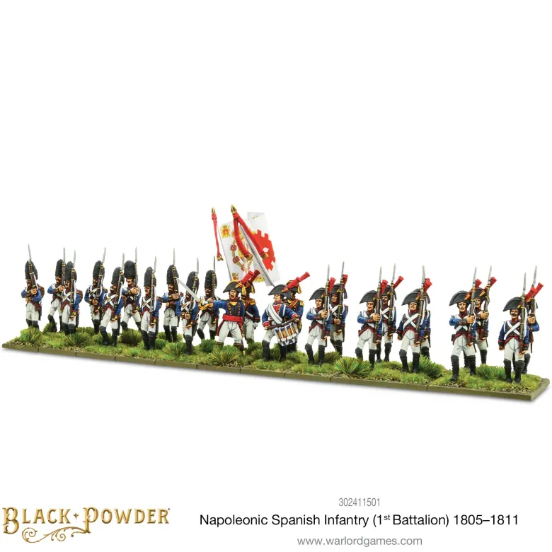Napoleonic Spanish Infantry (1st Battalion) 1805-1811