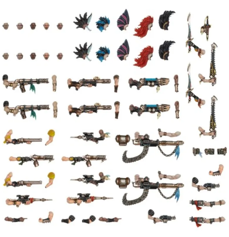 Necromunda: Escher Weapons & Upgrades