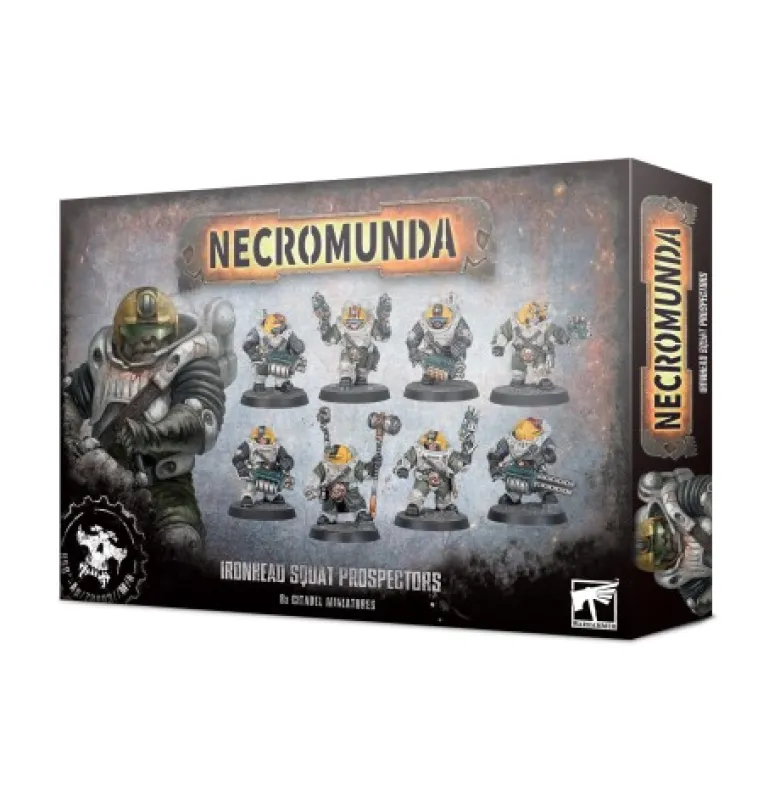 Necromunda: Ironhead Squat Prospectors Gang