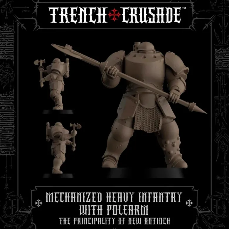 New Antioch Mechanized Heavy Infantry with Polearm
