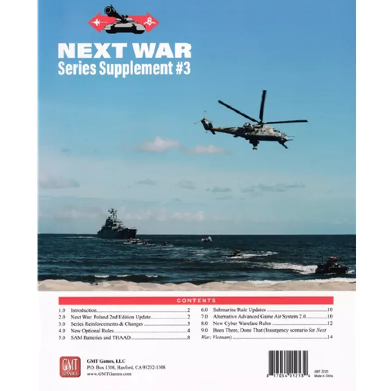 Next War: Supplement #3