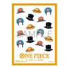 One Piece: Koszulki All-Over Hat Pattern