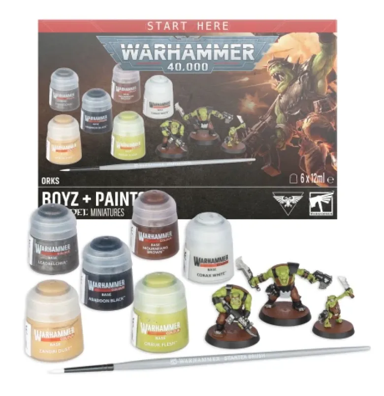 Orks: Boyz + Paints
