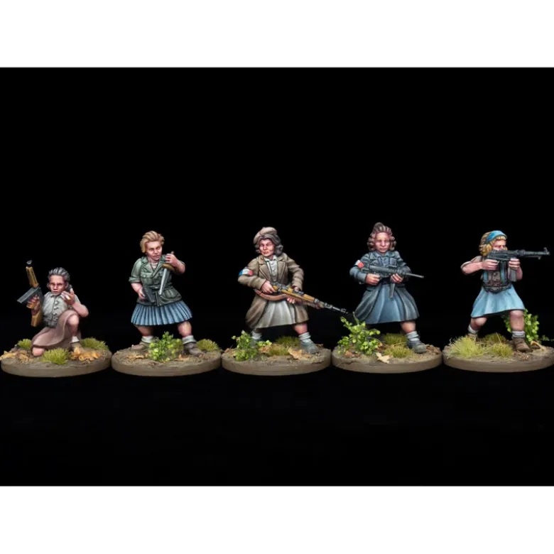 Partisans (2) French Resistance Women