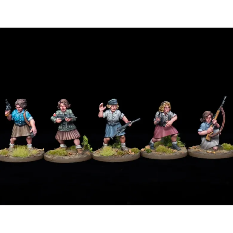 Partisans (2) French Resistance Women