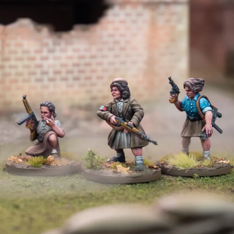 Partisans (2) French Resistance Women