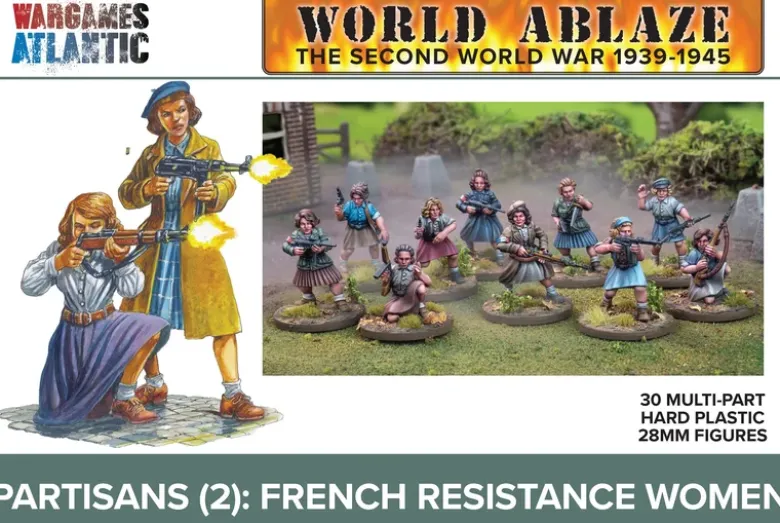 Partisans (2) French Resistance Women