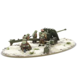 17 pdr Anti-Tank Gun with British Infantry (Winter) Crew