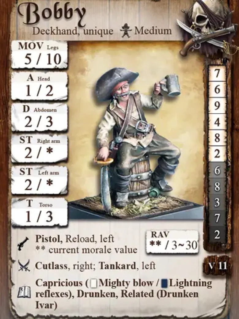 Pirates Themed Crew box