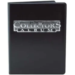 4-Pocket Black Collectors Album