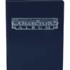 4-Pocket Cobalt Collectors Portfolio