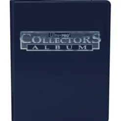 4-Pocket Cobalt Collectors Portfolio