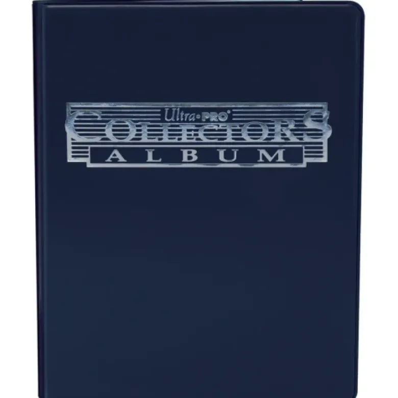 4-Pocket Cobalt Collectors Portfolio
