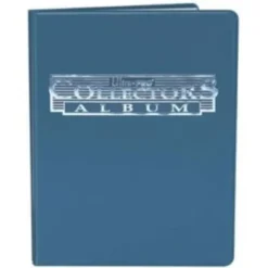 4-Pocket Collectors Album - Niebieski